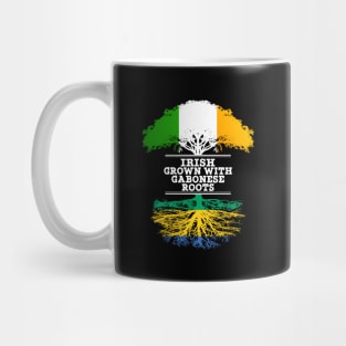 Irish Grown With Gabonese Roots - Gift for Gabonese With Roots From Gabon Mug